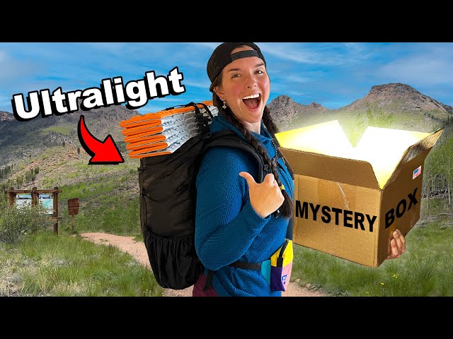 I Went Backpacking with Gear from a MYSTERY BOX!