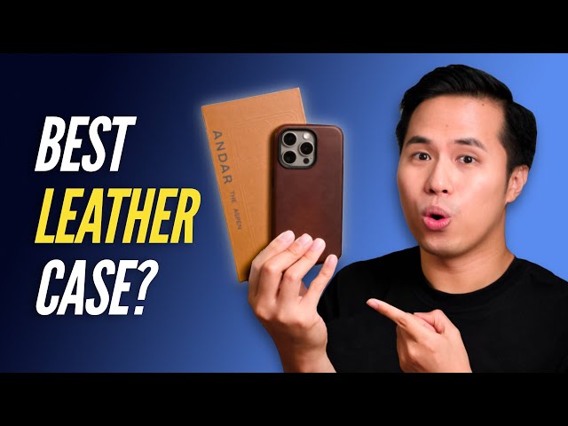 Andar Aspen Review - Is It the BEST LEATHER Case for iPhone 15 Pro?