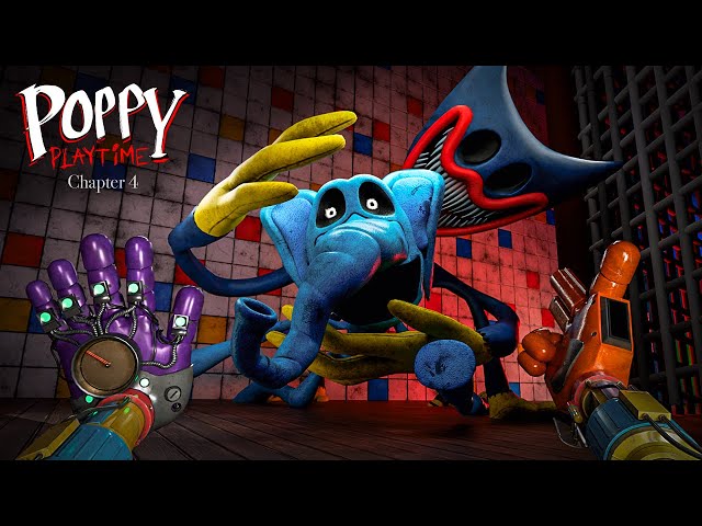 Poppy Playtime: Chapter 4 - Huggy Wuggy vs Bubba Bubbaphant (Gameplay #50)