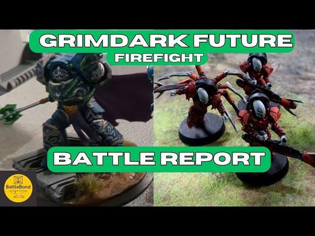 Grim Dark Future Firefight Battle Report - 300 pts High Elves vs Battle Brothers