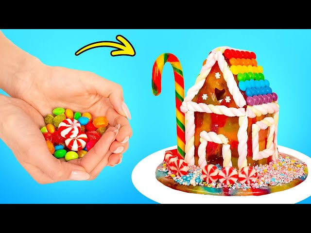 DIY Candy House || 3 Yummy Dessert Ideas