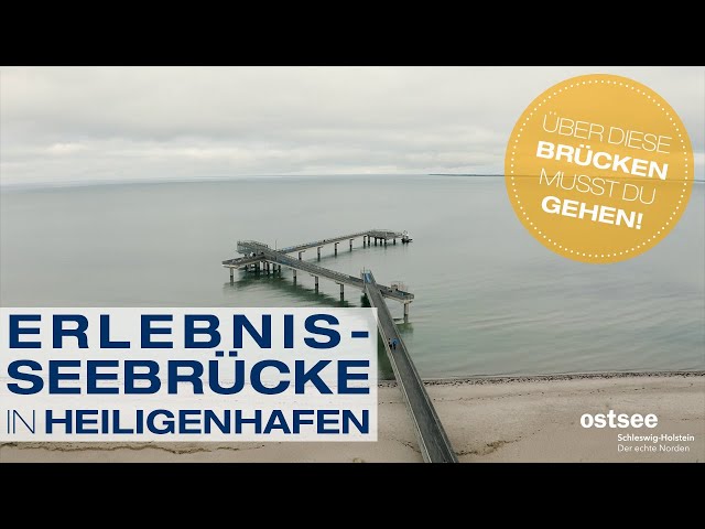 Erlebnis-Seebrücke in Heiligenhafen an der Ostsee Schleswig-Holstein