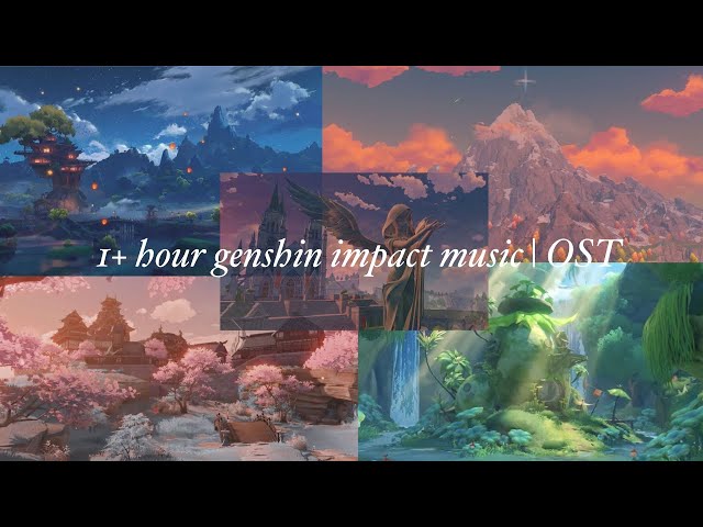 1+ hour calm Genshin impact music | OST