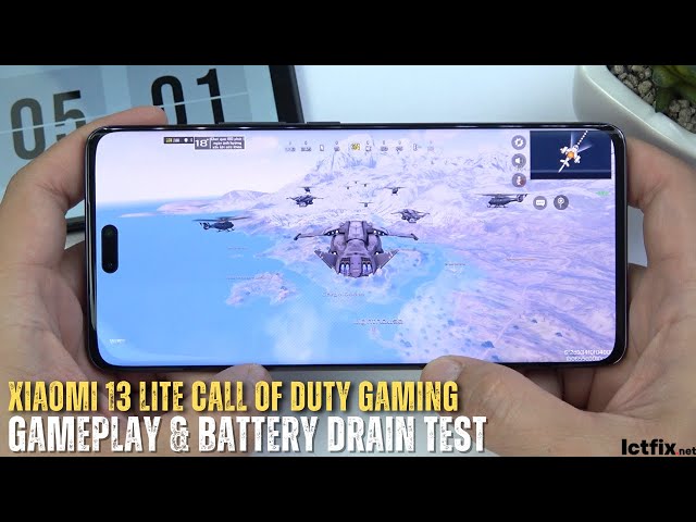 Xiaomi 13 Lite Call of Duty Mobile Gaming test CODM | Snapdragon 7 Gen 1
