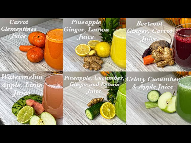 6 Incredible Juices for Long Life and Good health