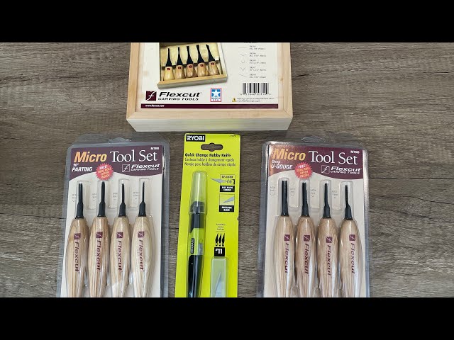 New wood carving tools