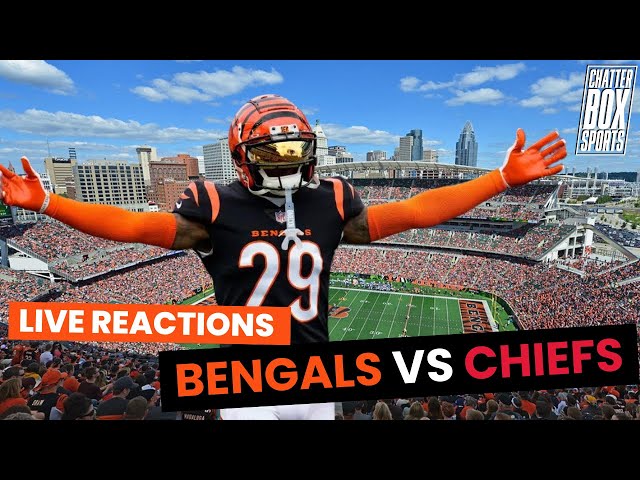 CINCINNATI BENGALS vs KANSAS CITY CHIEFS INSTANT REACTION NFL LIVE Stream: CBox Bengals Week 17