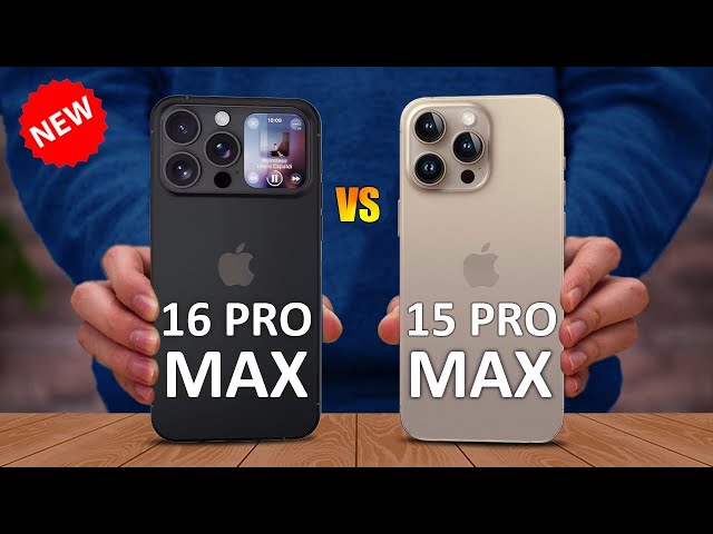 iPhone 15 Pro Max Vs iPhone 16 Pro Max - : Full Comparision!
