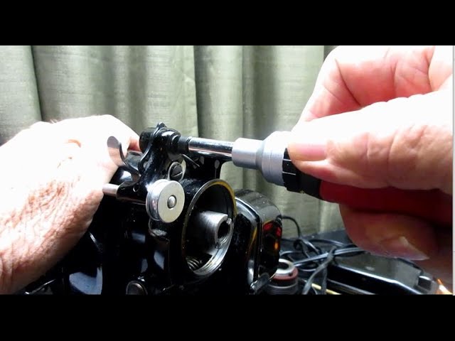 Singer 15-91 Part Two - Remove, Clean, Install and Adjust the Bobbin Winder System.