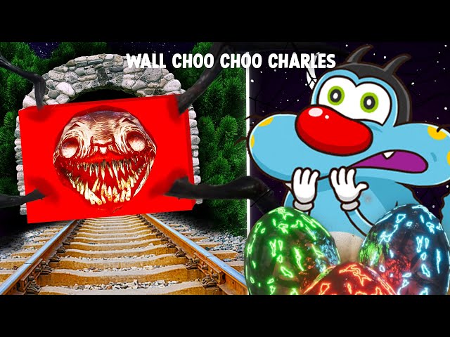 I Beat Choo Choo Charles Crush Wall..ft Oggy