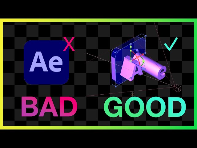 I fixed 3D in After Effects (EZ3D)