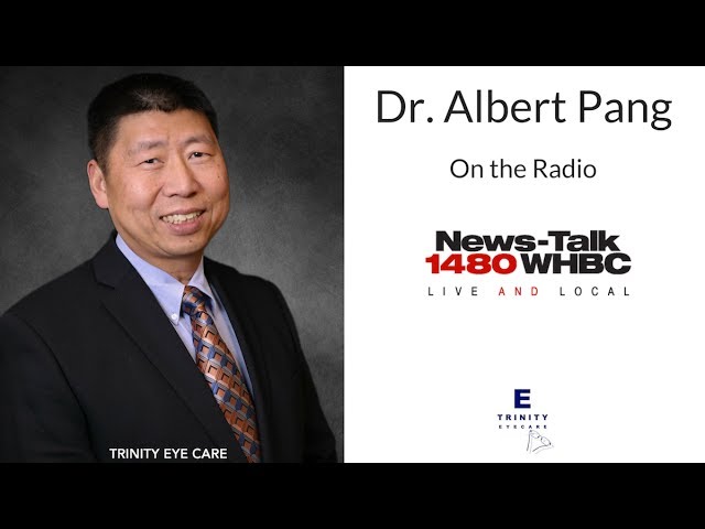 2/24/15 → Optometrist Dr. Albert Pang live on news radio