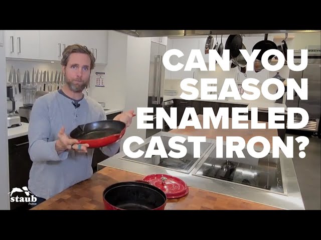 How to Season Enameled Cast Iron Cookware