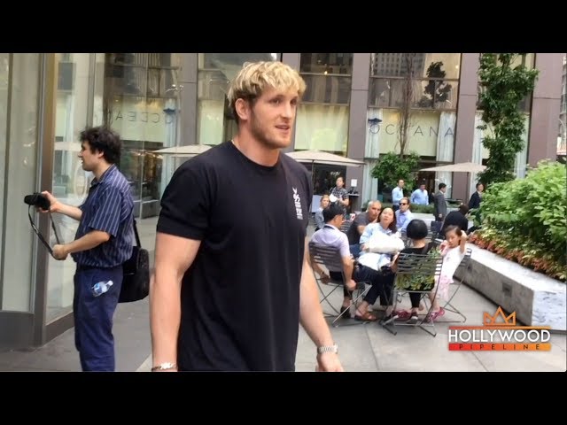 Logan Paul Asked About Fighting the "Bagel Guy" in NYC