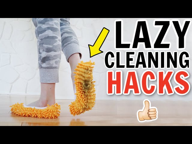 Lazy Cleaning Hacks that *ACTUALLY* Work