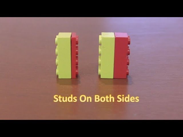 How To Build A LEGO Brick with Studs on Both Sides