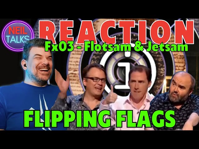 CLASSIC QI REACTION Series F Ep 3 XL - Flotsam & Jetsam (Rob Brydon, Andy Hamilton & Charlie Higson)