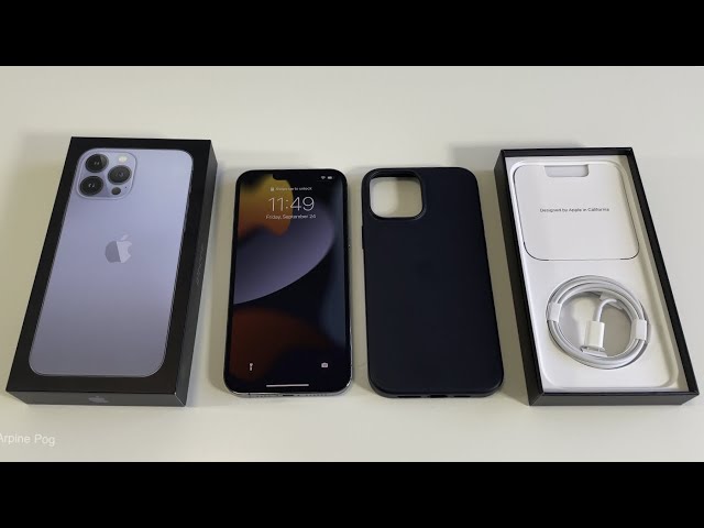 iPhone 13 Pro Max Unboxing: Sierra Blue!