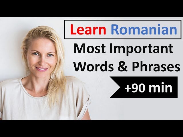 Romanian Most Common Vocabulary | 600 Words | Easy conversation
