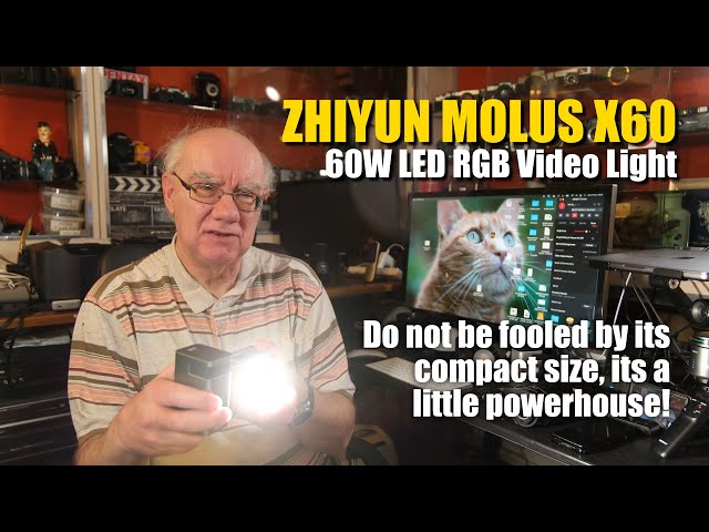Zhiyun Molus X60 RGB Video Light Review