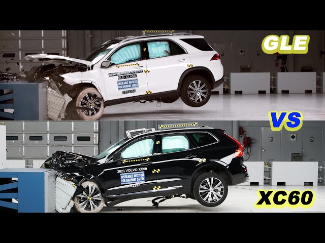 Mercedes GLE vs Volvo XC60 – Luxury SUVs CRASH TEST