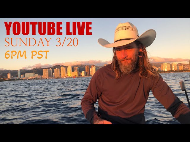 YOUTUBE LIVE Hang Out with Sailor James onboard SV Triteia
