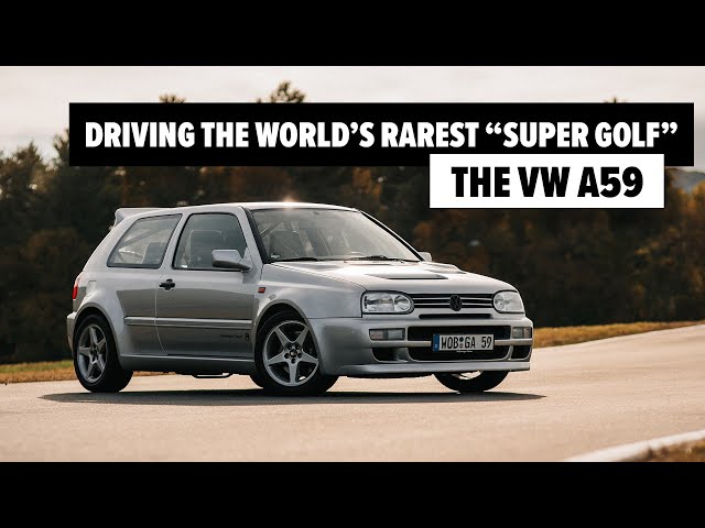 The Legendary Golf That Never Was - Experiencing the VW A59