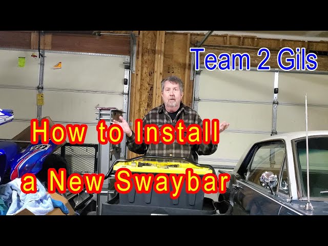 Installing a Larger Sway Bar - No More Body Roll