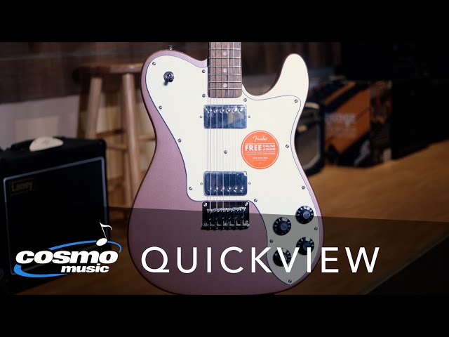 Squier Affinity Series Telecaster Deluxe in Burgundy Mist Quickview - Cosmo Music
