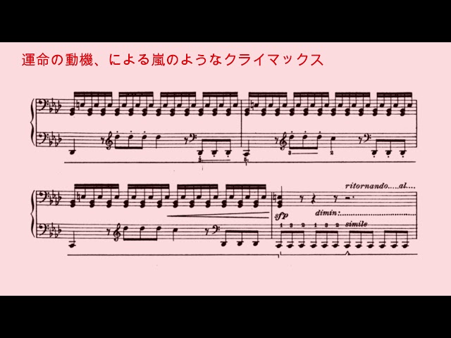 【ｿﾅﾀ形式解説】第１楽章 ベートーヴェン 「熱情」