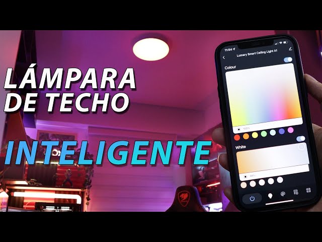 Lampara de Techo Inteligente RGB Lumary (Review)