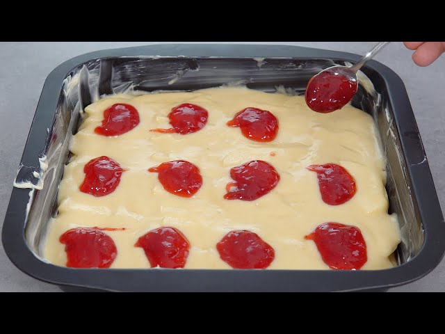 The taste of this cake is insane! Apple pie with 1 egg and in 5 minutes. ASMR # 169