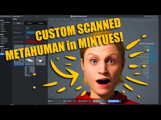 Mesh to Metahuman GAME CHANGER!!! - CREATE a AAA DIGITAL DOUBLE in Minutes!!!