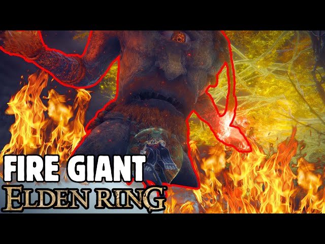 How to Cheese FIRE GIANT in Elden Ring (Pre-DLC)