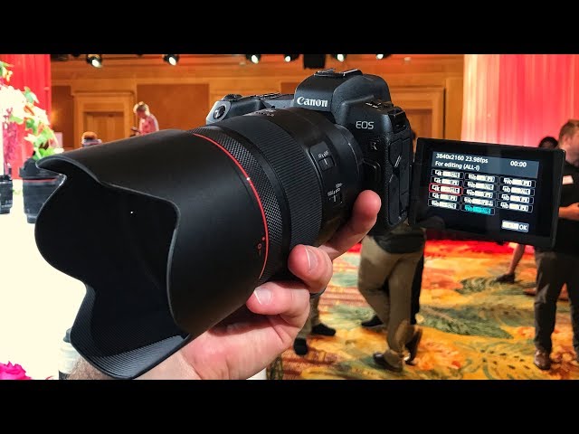 Canon EOS R Event Recap With Video Specs!
