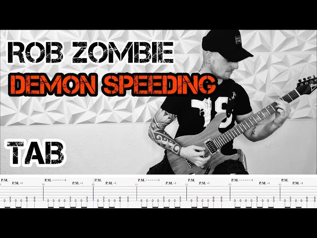 Rob Zombie / FlatOut 2 OST - Demon Speeding | Guitar Cover | Tab
