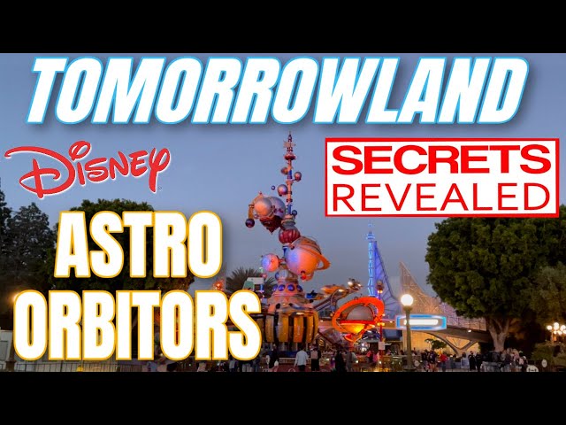 Disneyland's Astro Orbitor SECRETS REVEALED Wait! Is It Orbitor or Orbiter