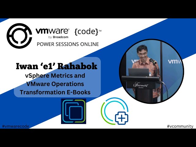 vSphere Metrics and VMware Operations Transformation E-Books with Iwan ‘e1’ Rahabok