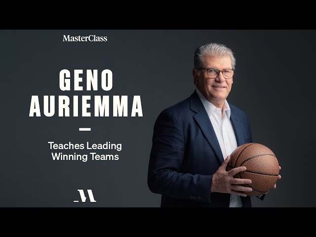 Geno Auriemma Teaches Leading Winning Teams | Official Trailer | MasterClass
