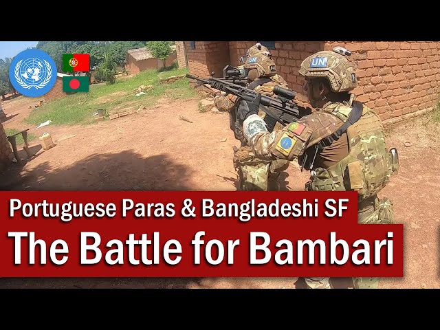 Portuguese Paras & Bangladeshi SF in the Central African Republic | January 2019