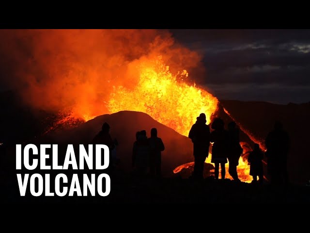 TOURISTS AND LAVA ARE FLOODING THE AREA - Iceland Volcano - May 28, 2021