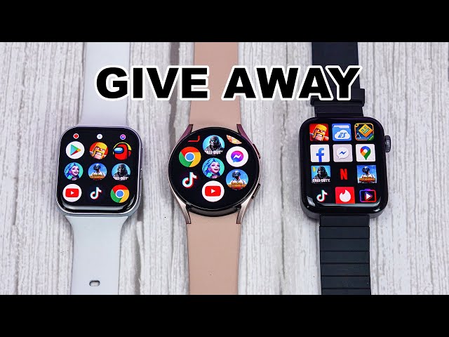 Livestream Giveaway Free 3 Android Smartwatches Samsung, Xiaomi, Oppo