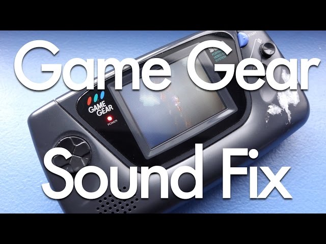 Sega Game Gear Sound Fix!