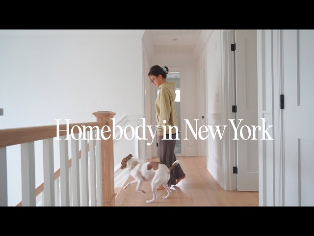 Homebody in New York | Adopting a puppy, casual week of settling in and running errands, nyc summer!