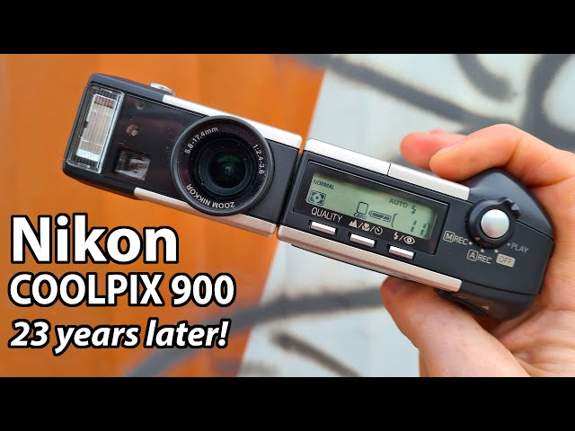 Nikon COOLPIX 900: 23 YEARS later RETRO review