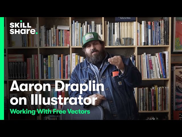 Aaron Draplin on Working Efficiently in Illustrator with Free Vectors