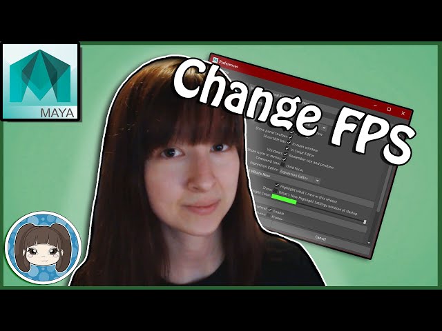 HOW TO CHANGE FPS IN MAYA - Maya Minute