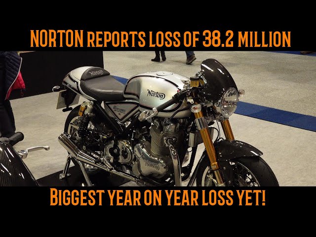 NORTON Motorcycles reports a loss of over 38 Million pounds! ARE THEY IN TROUBLE AGAIN?