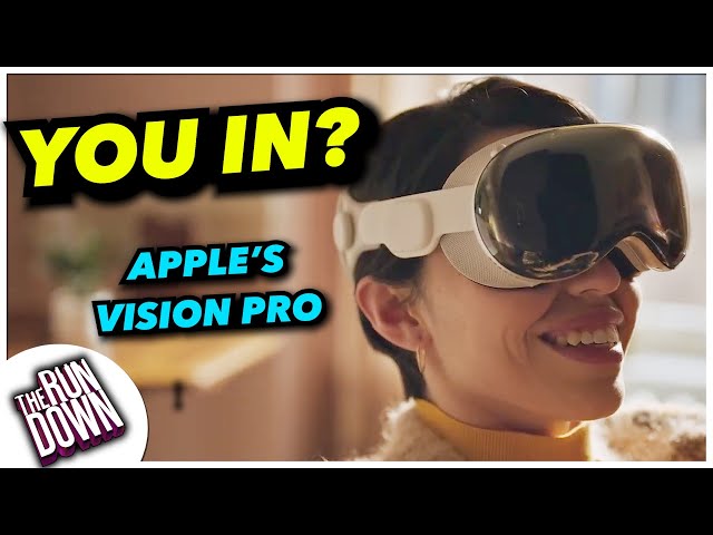 APPLE'S VISION PRO (You In?) + SPACE ACE ARCADE + QUEST 3 -  The Rundown -  Electric Playground