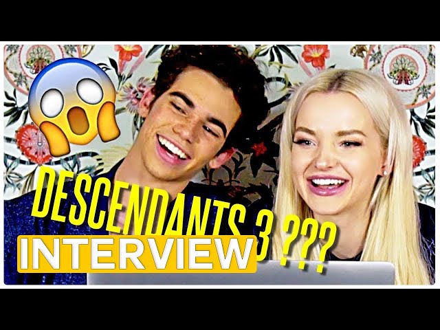 Descendants 3 ?? - Jay, Evie, Carlos & Mal exclusive interview part 2 (2017)